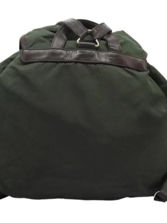 PRADA Backpack Nylon Khaki Auth bs23722 main image 16